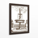 Fuente Del Patio Ii - Vision Studio | Cuadro decorativo de Canvas Lab