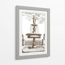 Fuente Del Patio Ii - Vision Studio | Cuadro decorativo de Canvas Lab