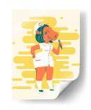 La enfermera hipopótamo - Najesi | Cuadro decorativo de Canvas Lab