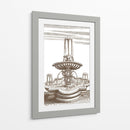 Fuente De Patio V - Vision Studio | Cuadro decorativo de Canvas Lab