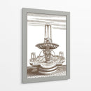 Fuente De Patio V - Vision Studio | Cuadro decorativo de Canvas Lab