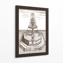 Fuente De Patio Vi - Vision Studio | Cuadro decorativo de Canvas Lab