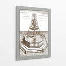Fuente De Patio Vi - Vision Studio | Cuadro decorativo de Canvas Lab