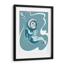 La foca cosmonauta - Najesi | Cuadro decorativo de Canvas Lab
