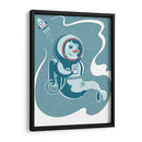 La foca cosmonauta - Najesi | Cuadro decorativo de Canvas Lab