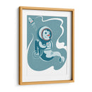 La foca cosmonauta - Najesi | Cuadro decorativo de Canvas Lab