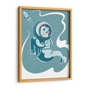 La foca cosmonauta - Najesi | Cuadro decorativo de Canvas Lab