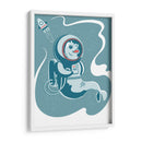 La foca cosmonauta - Najesi | Cuadro decorativo de Canvas Lab