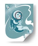 La foca cosmonauta - Najesi | Cuadro decorativo de Canvas Lab