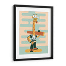 La jirafa albañil - Najesi | Cuadro decorativo de Canvas Lab