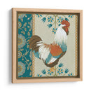 Cottage Rooster Ii - June Erica Vess | Cuadro decorativo de Canvas Lab