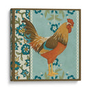 Cottage Rooster Iv - June Erica Vess | Cuadro decorativo de Canvas Lab