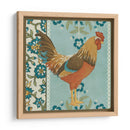 Cottage Rooster Iv - June Erica Vess | Cuadro decorativo de Canvas Lab