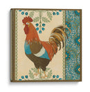 Cottage Rooster V - June Erica Vess | Cuadro decorativo de Canvas Lab