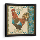 Cottage Rooster V - June Erica Vess | Cuadro decorativo de Canvas Lab