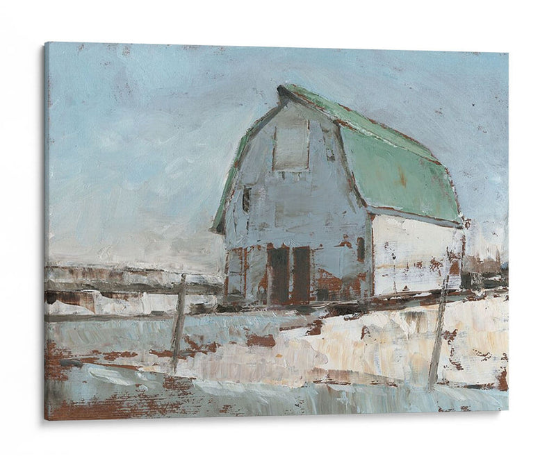 Plein Air Barn I - Ethan Harper | Cuadro decorativo de Canvas Lab