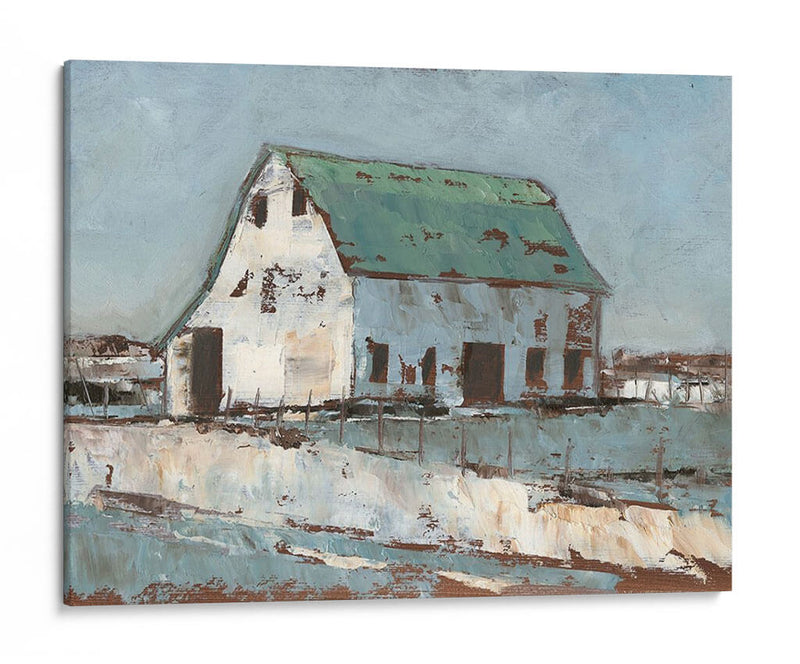 Plein Air Barn Ii - Ethan Harper | Cuadro decorativo de Canvas Lab