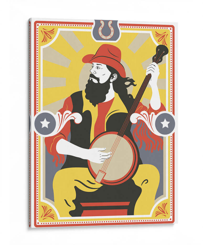 Música country - Najesi | Cuadro decorativo de Canvas Lab