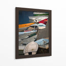 Barcos De Fila Iii - Rachel Perry | Cuadro decorativo de Canvas Lab