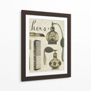 2-Up Antiguo Toilette Iii - Grace Popp | Cuadro decorativo de Canvas Lab