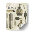 2-Up Antiguo Toilette Iii - Grace Popp | Cuadro decorativo de Canvas Lab