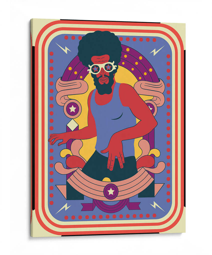 Música funk - Najesi | Cuadro decorativo de Canvas Lab