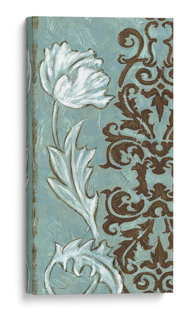 Floral Y Damasco I - Chariklia Zarris | Cuadro decorativo de Canvas Lab