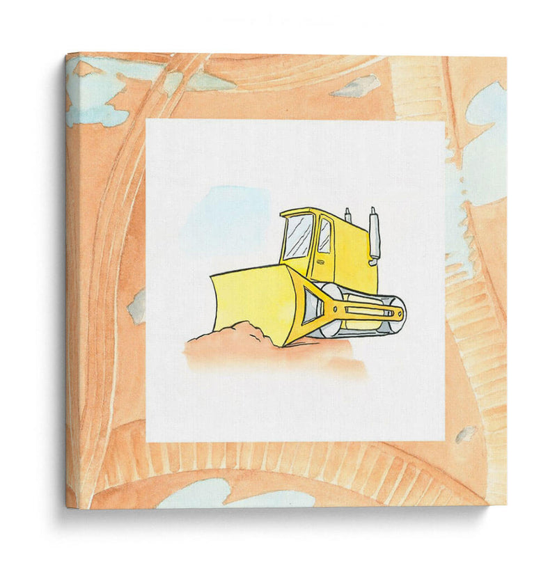 Charlies Bulldozer - Charles Swinford | Cuadro decorativo de Canvas Lab