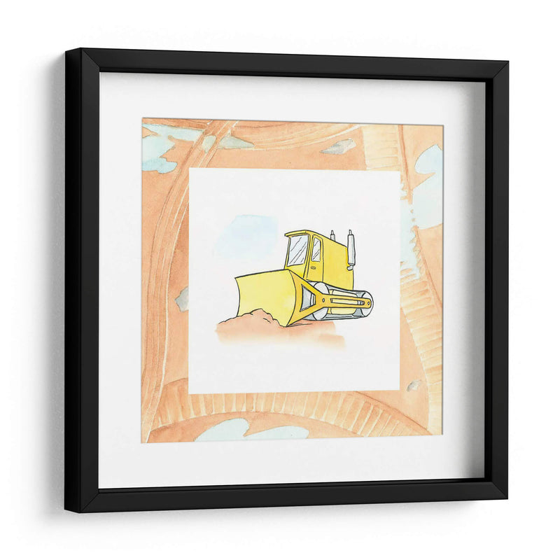 Charlies Bulldozer - Charles Swinford | Cuadro decorativo de Canvas Lab