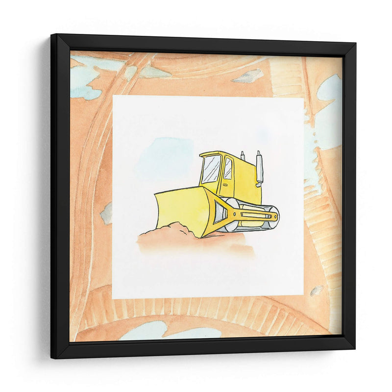 Charlies Bulldozer - Charles Swinford | Cuadro decorativo de Canvas Lab