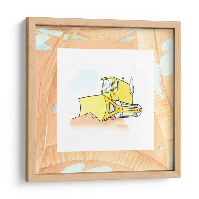 Charlies Bulldozer - Charles Swinford | Cuadro decorativo de Canvas Lab