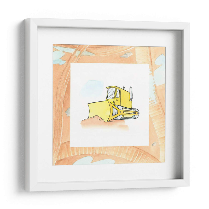 Charlies Bulldozer - Charles Swinford | Cuadro decorativo de Canvas Lab