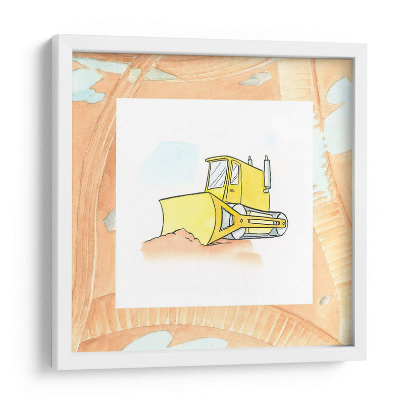 Charlies Bulldozer - Charles Swinford | Cuadro decorativo de Canvas Lab