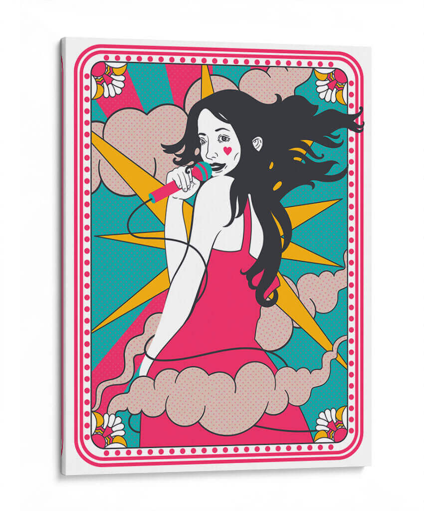 Música pop - Najesi | Cuadro decorativo de Canvas Lab