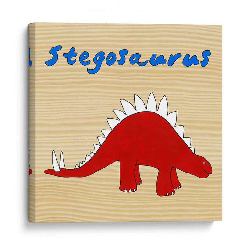 Stegosaurus - Megan Meagher | Cuadro decorativo de Canvas Lab