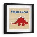 Stegosaurus - Megan Meagher | Cuadro decorativo de Canvas Lab