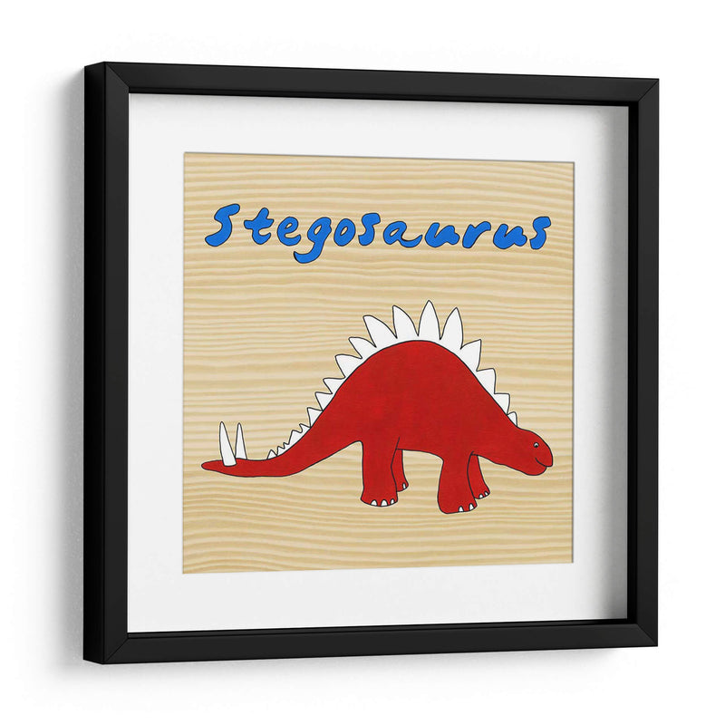 Stegosaurus - Megan Meagher | Cuadro decorativo de Canvas Lab