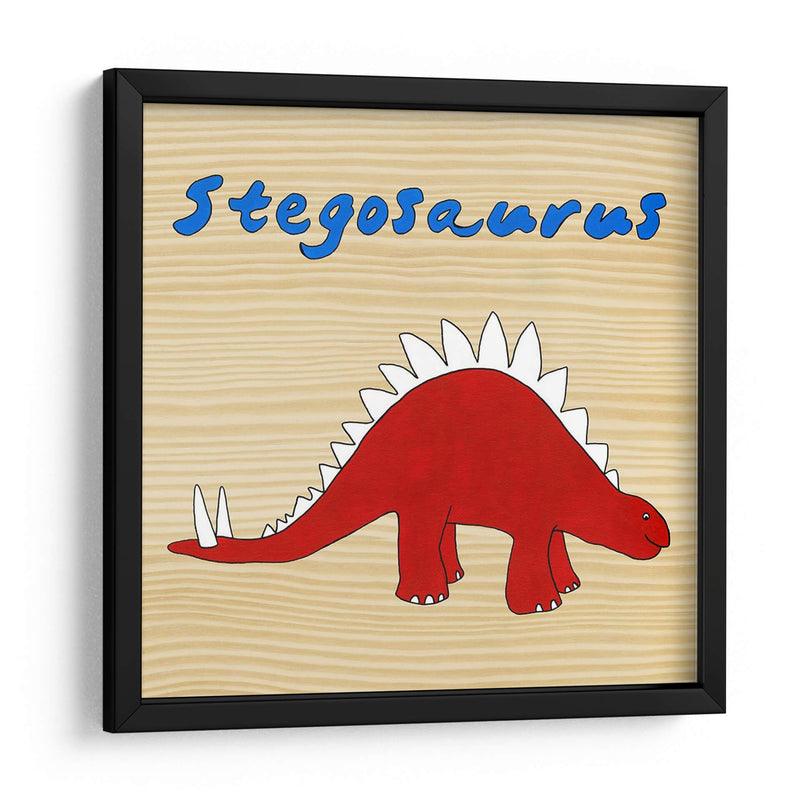 Stegosaurus - Megan Meagher | Cuadro decorativo de Canvas Lab