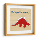 Stegosaurus - Megan Meagher | Cuadro decorativo de Canvas Lab