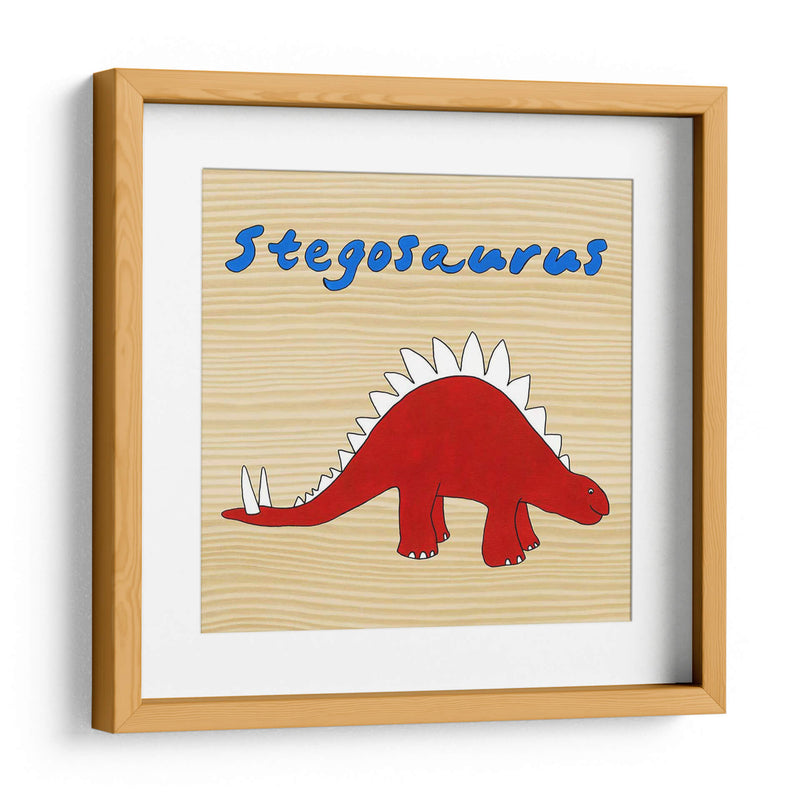 Stegosaurus - Megan Meagher | Cuadro decorativo de Canvas Lab