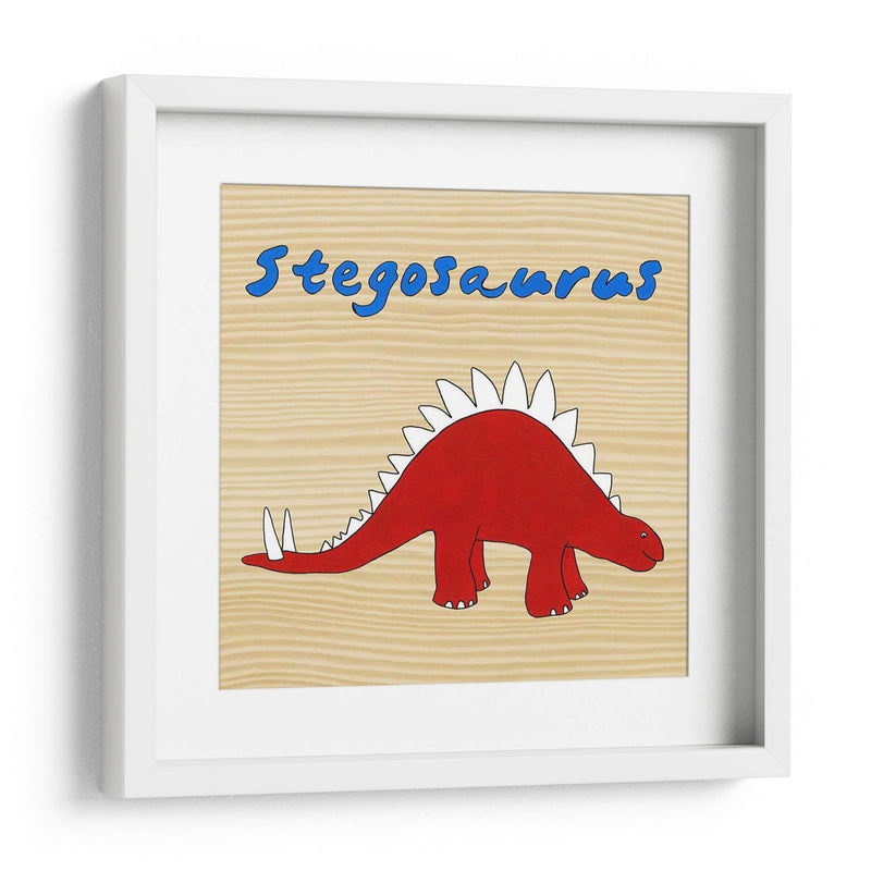 Stegosaurus - Megan Meagher | Cuadro decorativo de Canvas Lab