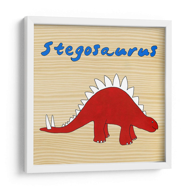 Stegosaurus - Megan Meagher | Cuadro decorativo de Canvas Lab