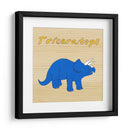 Triceratops - Megan Meagher | Cuadro decorativo de Canvas Lab