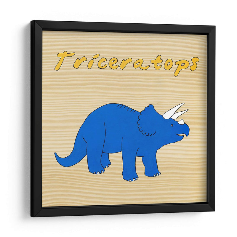 Triceratops - Megan Meagher | Cuadro decorativo de Canvas Lab