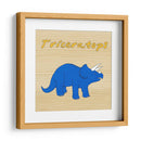 Triceratops - Megan Meagher | Cuadro decorativo de Canvas Lab