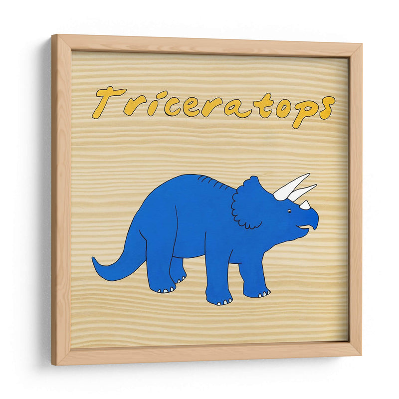 Triceratops - Megan Meagher | Cuadro decorativo de Canvas Lab