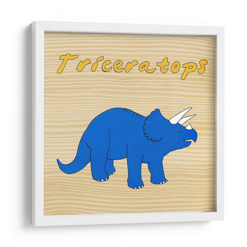 Triceratops - Megan Meagher | Cuadro decorativo de Canvas Lab