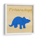 Triceratops - Megan Meagher | Cuadro decorativo de Canvas Lab