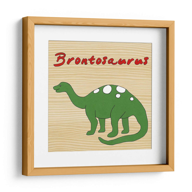 Brontosaurio - Megan Meagher | Cuadro decorativo de Canvas Lab