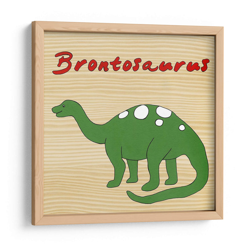 Brontosaurio - Megan Meagher | Cuadro decorativo de Canvas Lab